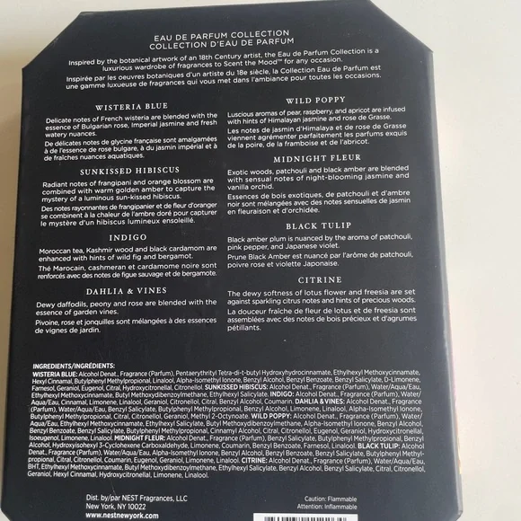 NEST Fragrance Discovery Set – 8 Luxury Eau de Parfum Minis (NEW) - Picture 2 of 2